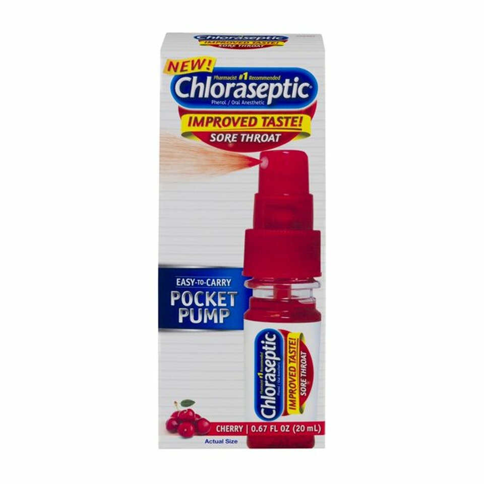 Chloraseptic Sore Throat Spray (Cherry) 25 mL