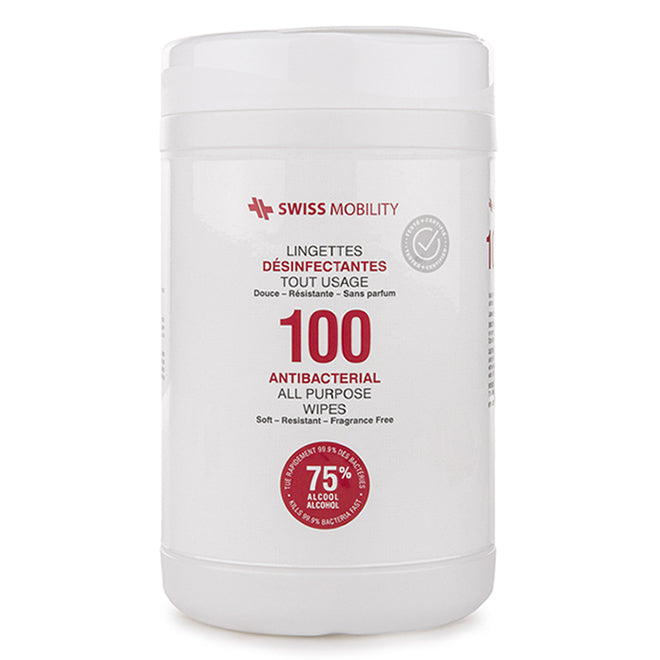 Swiss Disinfecting Wipes 100s (75% Alc.)